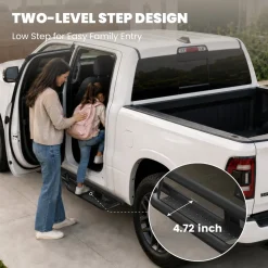 Fit for 2019-2026 Ram 1500 Running Boards Side Steps, Fit Crew Cab Only