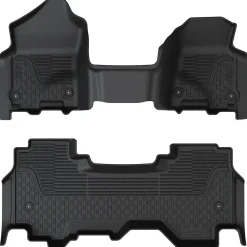 Fit for 2019-2024 Ram 1500 1st & 2nd Floor Mats, Only Fit Carpet Floor, Don't Fit Classic Model