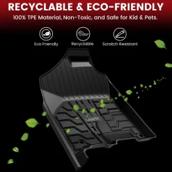 Fit for 2013-2018 Ram 2500 3500 1st Row Floor Mats, Fit Carpet Floor Only