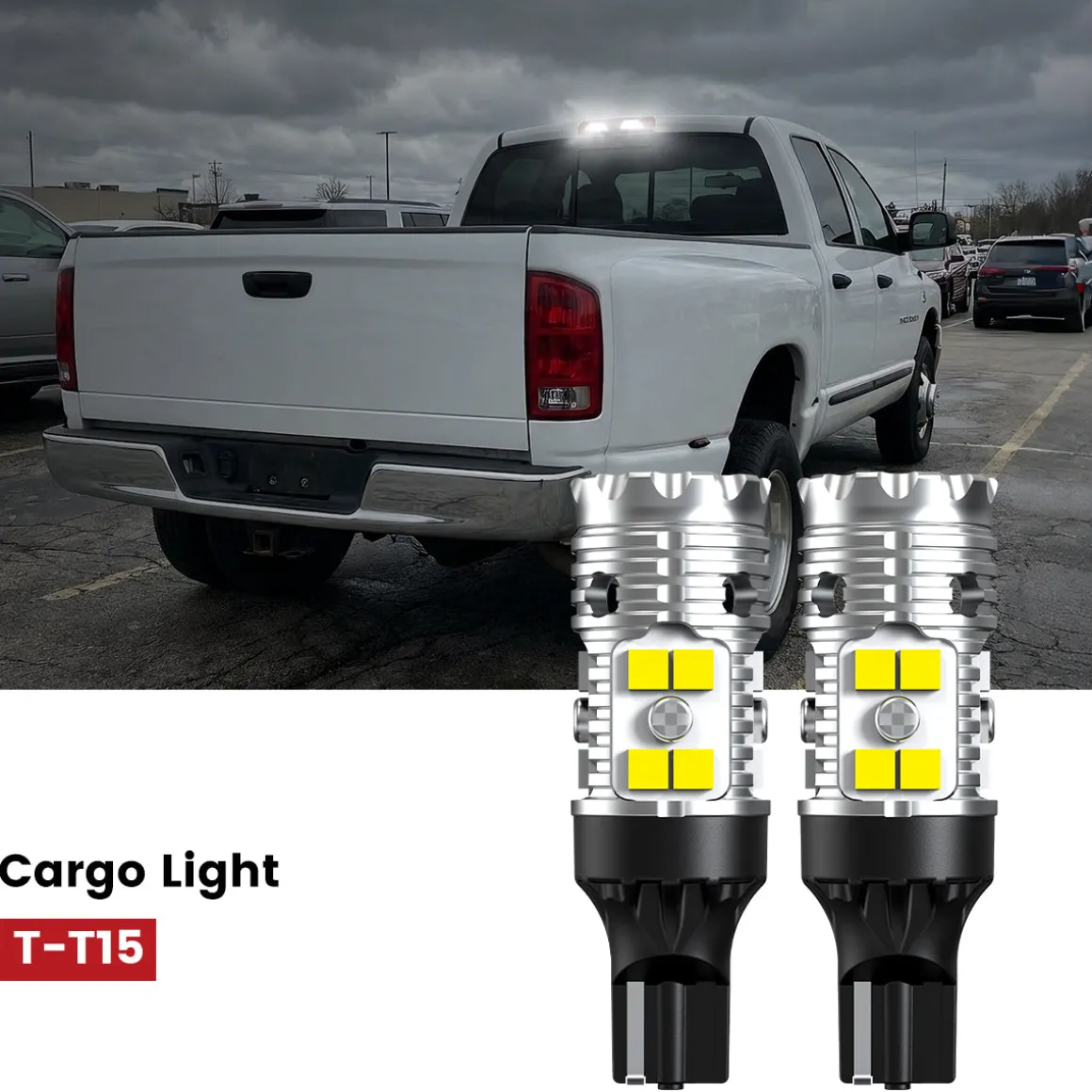 Fit for 2006-2009 Ram 2500/3500 The Brightest LED Bulbs Upgrade