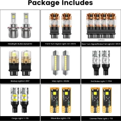 Fit for 2006-2009 Ram 2500/3500 The Brightest LED Bulbs Upgrade