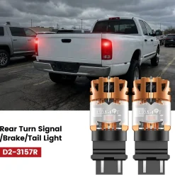 Fit for 2006-2009 Ram 2500/3500 The Brightest LED Bulbs Upgrade
