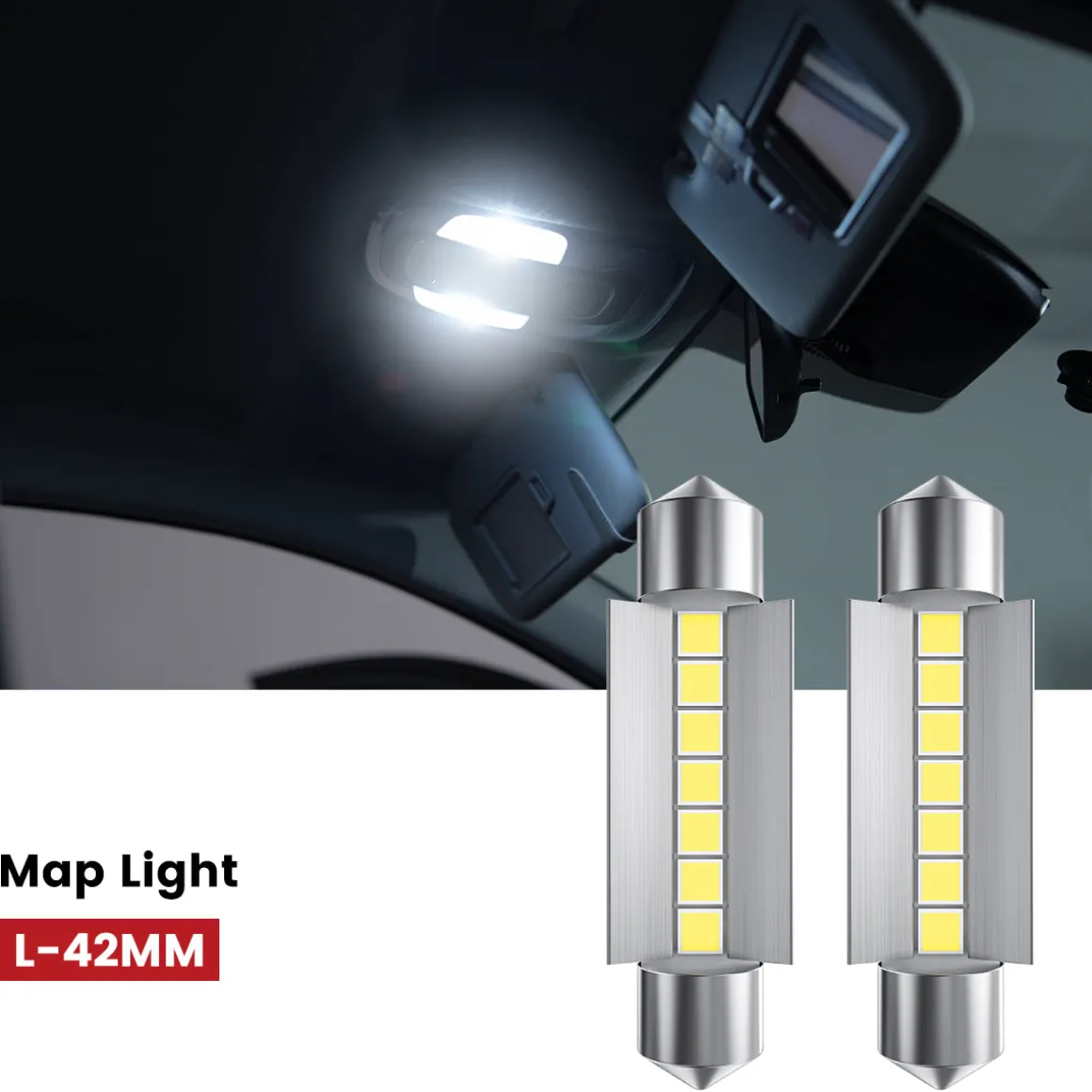 Fit for 2006-2009 Ram 2500/3500 The Brightest LED Bulbs Upgrade
