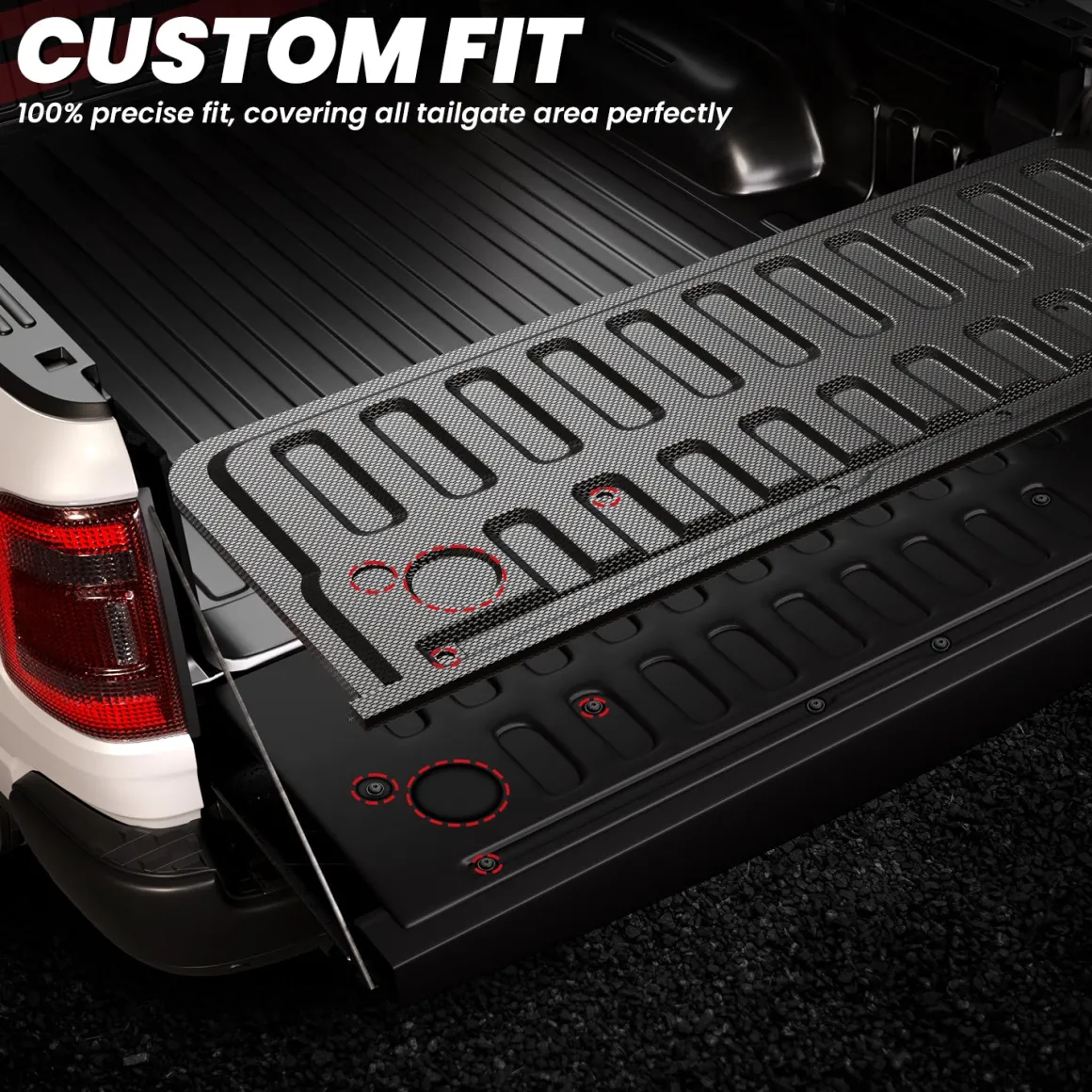 Fit for 2019-2026 Ram 1500 Truck Bed Mat & Tailgate Mat, Fit without RAM RamBox, Not Fit Drop-in liners