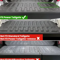Fit for 2019-2026 Ram 1500 Truck Tailgate Mat, Not Fit Drop-in liners