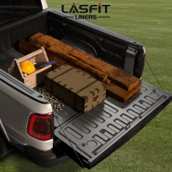 Fit for 2019-2026 Ram 1500 Truck Tailgate Mat, Not Fit Drop-in liners