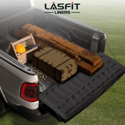 Fit for 2019-2026 Ram 1500 Truck Tailgate Mat, Not Fit Drop-in liners