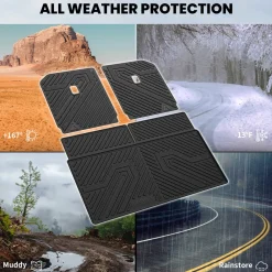 Fit for 2022-2024 Rivian R1S Floor Mats or Seatback & Cargo Mats