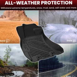 Fit for 2016-2017 Subaru Crosstrek Floor Mats or Cargo Mat