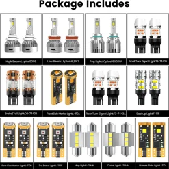 Fit for 2012-2017 Subaru Crosstrek LED Bulbs Upgrade