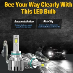 Fit for 2012-2017 Subaru Crosstrek LED Bulbs Upgrade