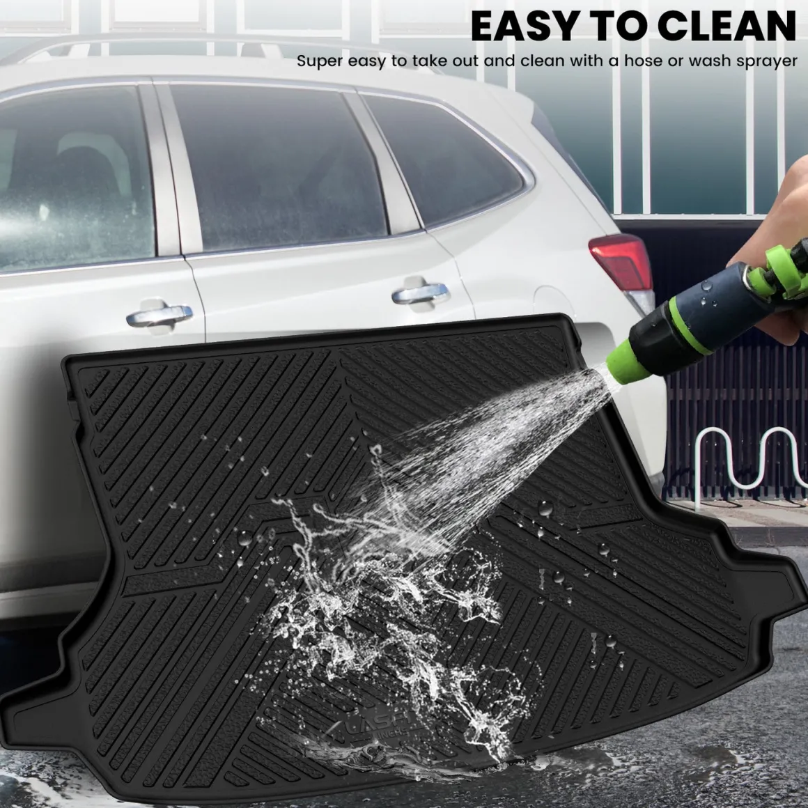 Fit for 2019-2024 Subaru Forester All-weather Floor Mats or Seatback Mat or Cargo Mat, Also Fit 2025 Subaru Forester Wilderness Trim