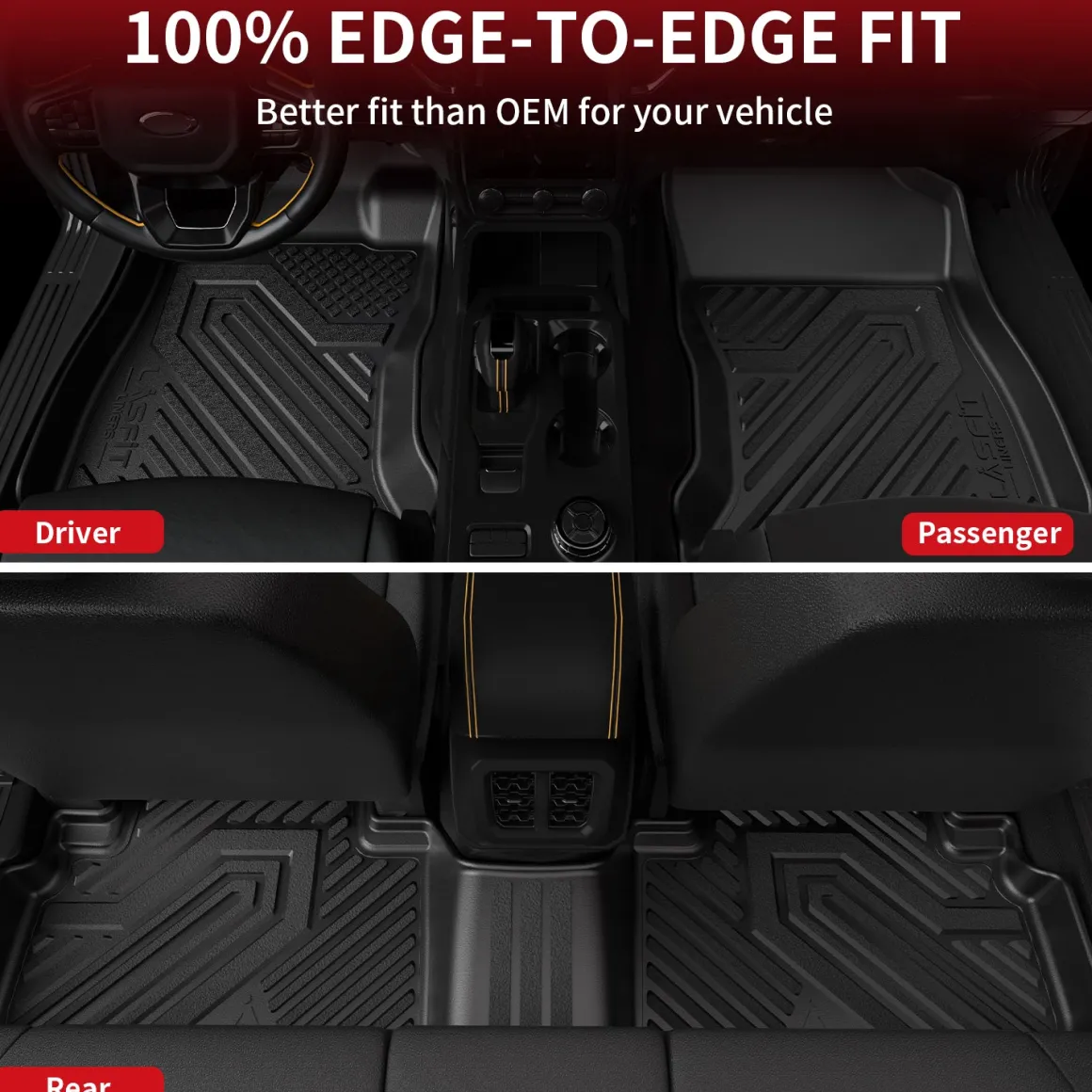 Fit for 2019-2024 Subaru Forester All-weather Floor Mats or Seatback Mat or Cargo Mat, Also Fit 2025 Subaru Forester Wilderness Trim