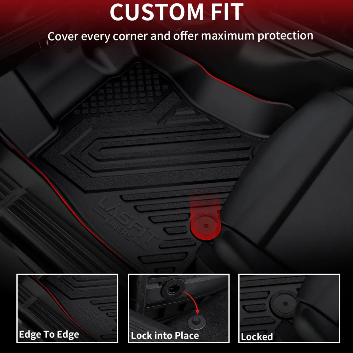 Fit for 2019-2024 Subaru Forester All-weather Floor Mats or Seatback Mat or Cargo Mat, Also Fit 2025 Subaru Forester Wilderness Trim