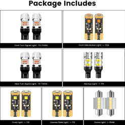 Fit for 2019-2024 Subaru Forester LED Bulbs Upgrade | Tested and Verified