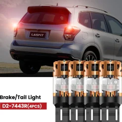 Fit for 2014-2016 Subaru Forester The Brightest LED Bulbs Upgrade