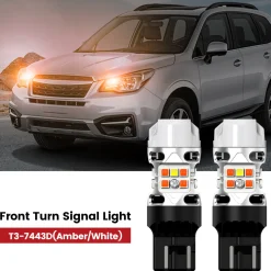 Fit for 2017-2018 Subaru Forester The Brightest LED Bulbs Upgrade