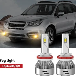 Fit for 2017-2018 Subaru Forester The Brightest LED Bulbs Upgrade