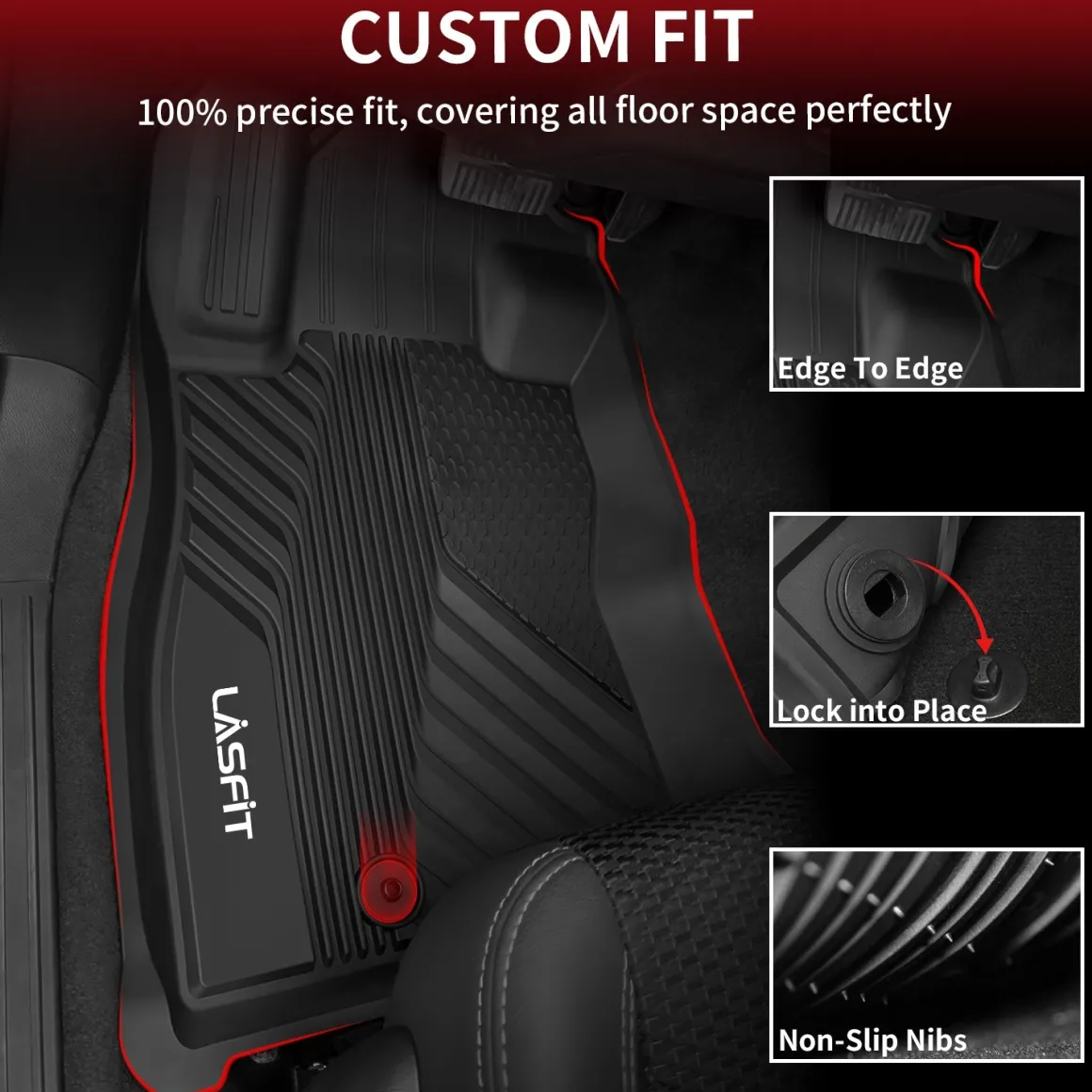 Fit for 2024-2026 Subaru Impreza Custom TPE All Weather Floor Mats or Cargo Mat