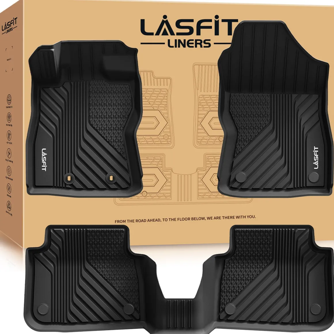 Fit for 2024-2026 Subaru Impreza Custom TPE All Weather Floor Mats or Cargo Mat