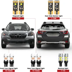 Fit for 2020-2026 Subaru Outback LED Exterior Interior Lights Upgrade | Tested and Verified