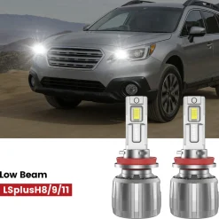 Fit for 2018-2019 Subaru Outback The Brightest LED Bulbs Upgrade