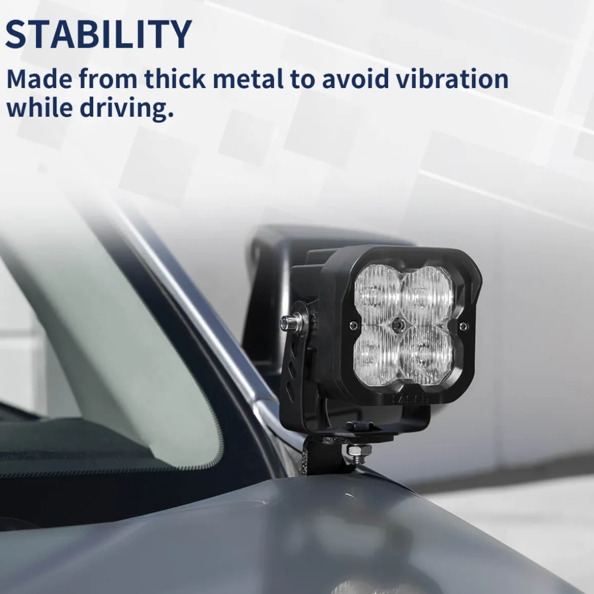 Fit For 2015-2021 Subaru WRX/STI Low Profile Ditch Light Brackets | LASFIT