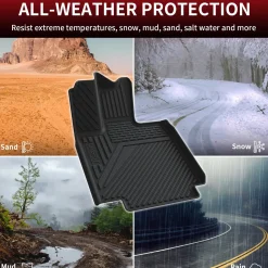 Fit for 2023-2026 Tesla Cybertruck Custom Floor Liners