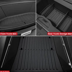 Fit for 2023-2026 Tesla Cybertruck Custom Floor Liners