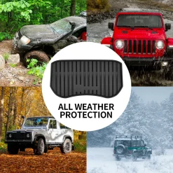 Fit For 2022-2023 Tesla Model 3 Floor Mats TPE Material 1st & 2nd or Cargo Custom All Weather