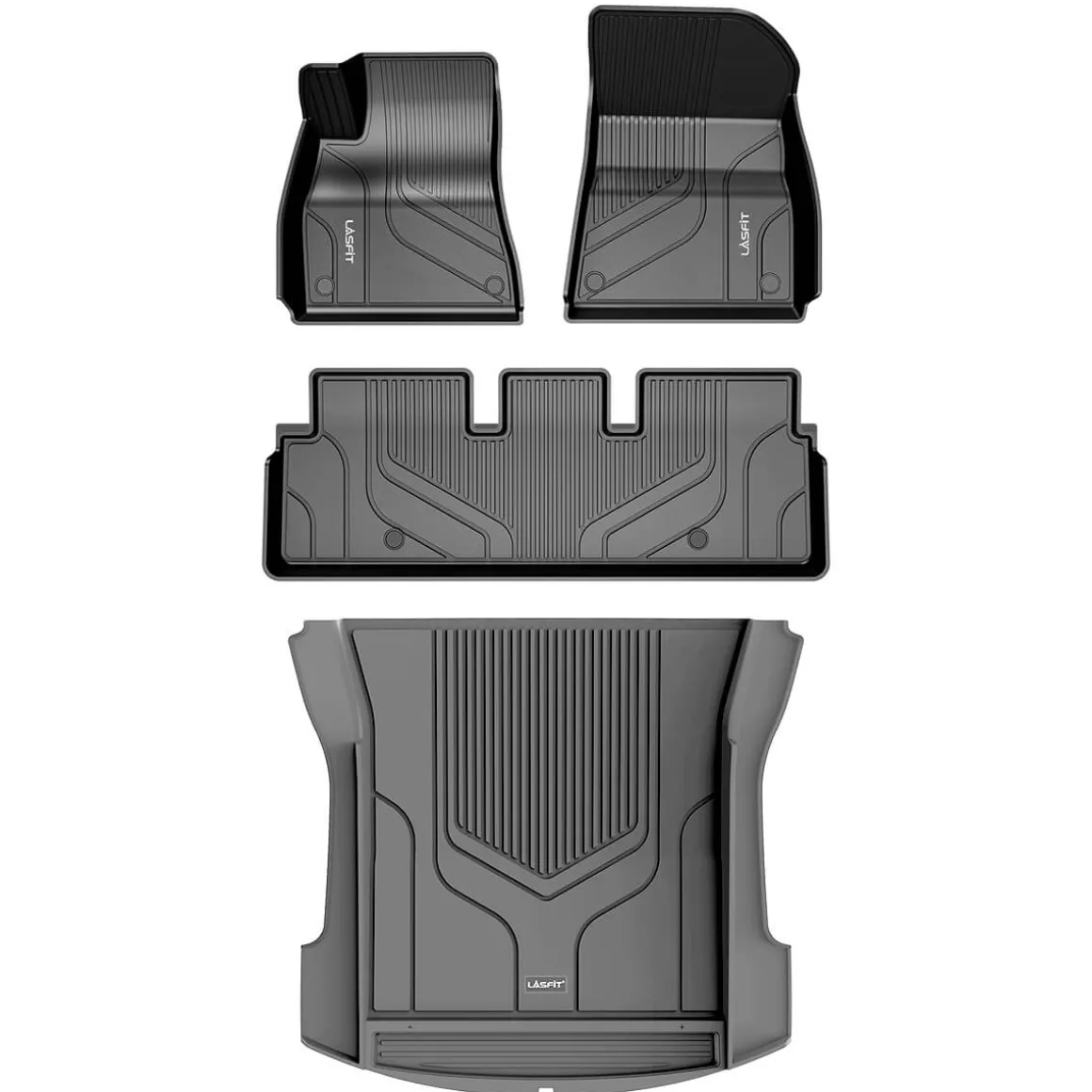 Fit For 2022-2023 Tesla Model 3 Floor Mats TPE Material 1st & 2nd or Cargo Custom All Weather