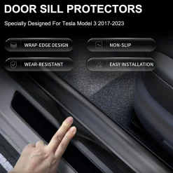 Fit for 2017-2020 Tesla Model 3 Floor Mats TPE Material Floor Mats or Cargo Mat or Trunk Well Mat