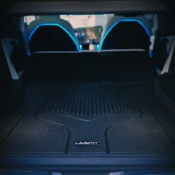 Fit for 2021 Tesla Model 3 Floor Mats TPE Material 1st & 2nd or Cargo Custom All Weather