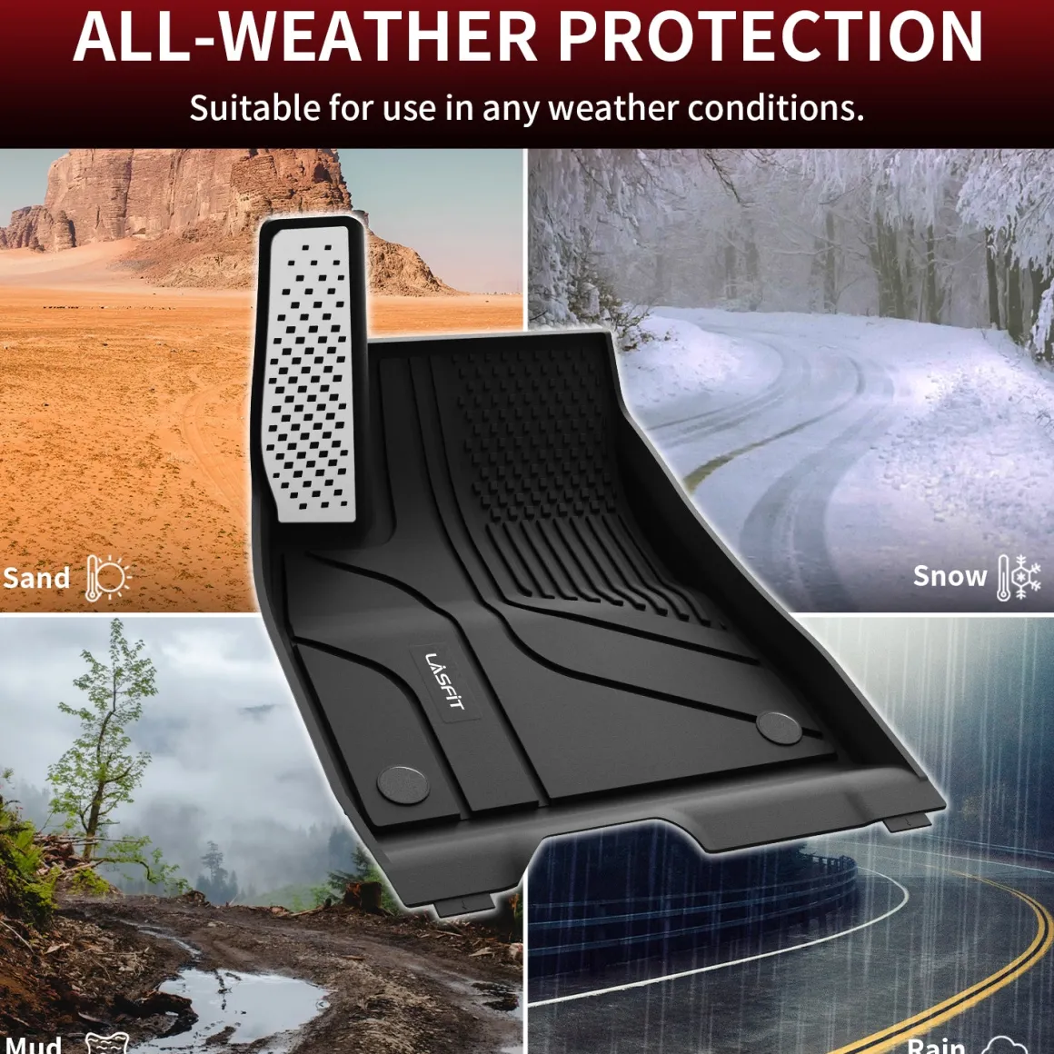 Fit for 2024-2026 Tesla Model 3 Highland Frunk or 1st Row & 2nd Row or Trunk Well or Cargo Mat