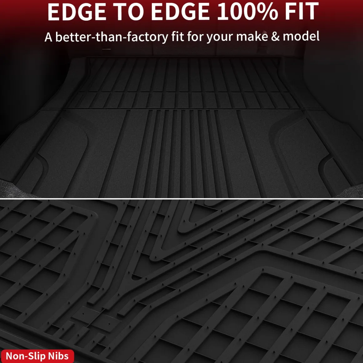 Fit for 2024-2026 Tesla Model 3 Highland Frunk or 1st Row & 2nd Row or Trunk Well or Cargo Mat