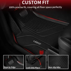 Fit for 2024-2026 Tesla Model 3 Highland Frunk or 1st Row & 2nd Row or Trunk Well or Cargo Mat