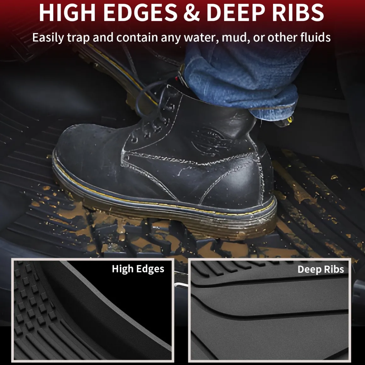 Fit for 2024-2026 Tesla Model 3 Highland Frunk or 1st Row & 2nd Row or Trunk Well or Cargo Mat