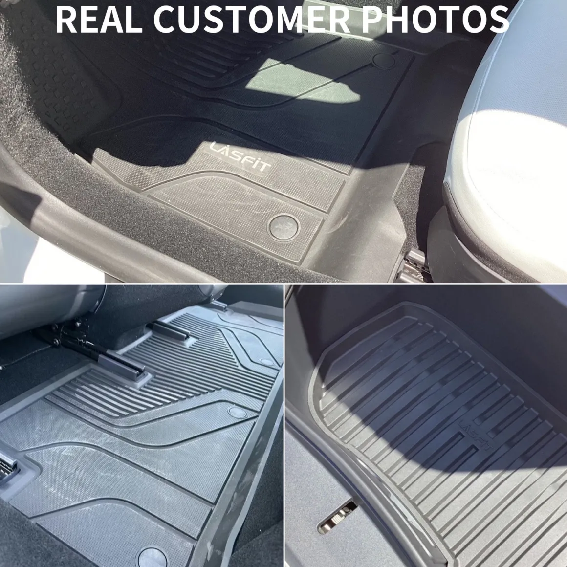 Fit for 2024-2026 Tesla Model 3 Highland Frunk or 1st Row & 2nd Row or Trunk Well or Cargo Mat