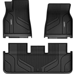 Fit for 2021-2024 Tesla Model S Custom Floor Mats or Frunk & Trunk Well & Cargo Mats