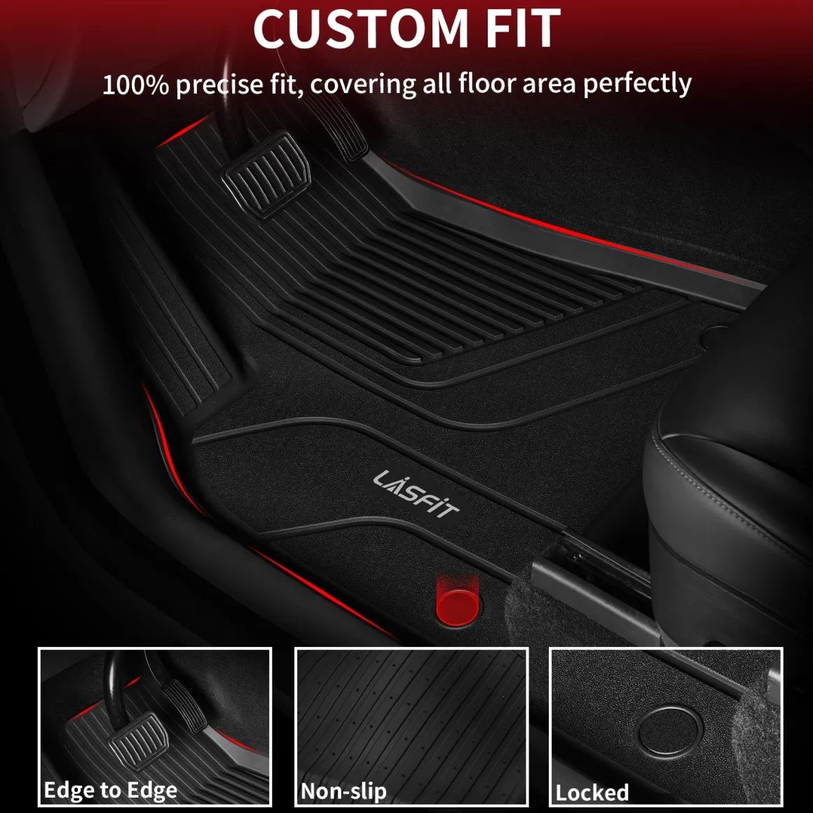 Fit for 2025-2026 Tesla Model S Custom Floor Mats