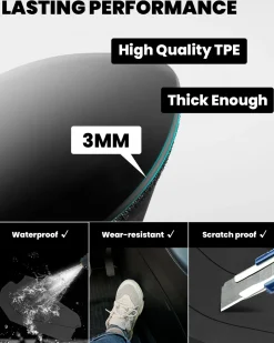 Fit For 2020-2023 Tesla Model Y Center Console Side Anti Kick Pads Water Resistant & Dirt Protector Cover Pad Matte Console Protector Interior Accessories