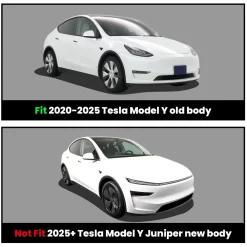Fit for 2020-2025 Tesla Model Y Custom TPE Floor Mats or Cargo Mat