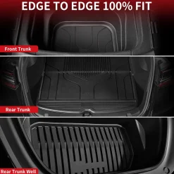 Fit for 2020-2025 Tesla Model Y Custom TPE Floor Mats or Cargo Mat