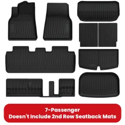 Fit for 2020-2025 Tesla Model Y Custom TPE Floor Mats or Cargo Mat