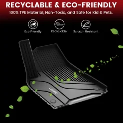 Fit for 2020-2025 Tesla Model Y Custom TPE Floor Mats or Cargo Mat