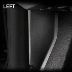 Fit For 2020-2023 Tesla Model Y Door Sill Protector Matte TPE & ABS Front and Rear Door Entry Guard Decoration Scuff Plate Accessories, Don't fit 7 Seats
