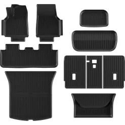 Fit for 2026 Tesla Model Y Floor Mats or Cargo or Frunk Liner or Trunk Well or Seatback Mats, Only Fit 5 seats
