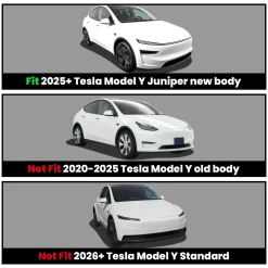 Fit for 2026 Tesla Model Y Floor Mats or Cargo or Frunk Liner or Trunk Well or Seatback Mats, Only Fit 5 seats