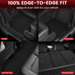 Fit for 2026 Tesla Model Y Floor Mats or Cargo or Frunk Liner or Trunk Well or Seatback Mats, Only Fit 5 seats