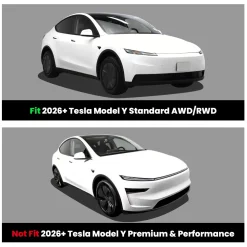 Fit for 2026 Tesla Model Y Floor Mats or Cargo or Frunk Liner or Trunk Well or Seatback Mats, Only Fit 5 seats